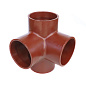 Крестовина чугунная SML 88гр. DN 150-100-100 двухплоскостная купить в Санкт-Петербурге | "Проконсим"